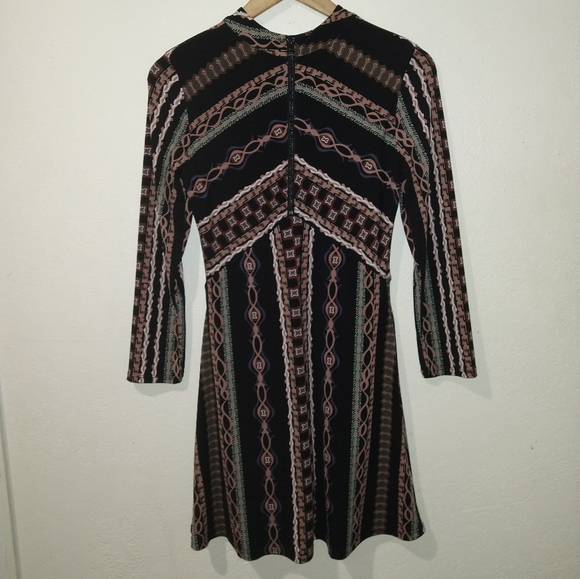 FREE PEOPLE Stella Boho Knit Mini Dress - Picture 8 of 8